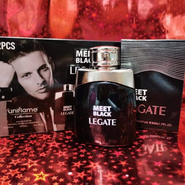 ( 2 Piece ) Meet Black Legate Perfume For Men | Best Men Fragrance | Best Quality Perfume For Men